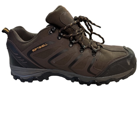 NORTIV 8 Men's Low Top Waterproof Hiking Shoes Trekking Trails Outdoor Work Boot - Picture 2 of 13